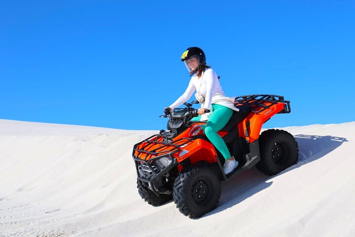 Quad biking at Atlantis White Sand Dunes Cape Town